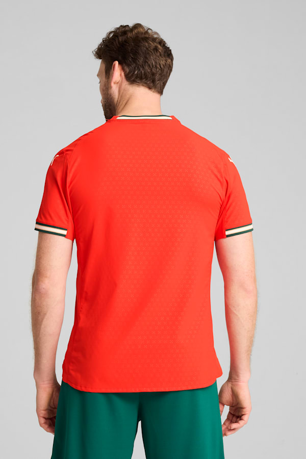 Portugal 2025 Authentic Home Jersey Men, Sport Red-Sugared Almond, extralarge