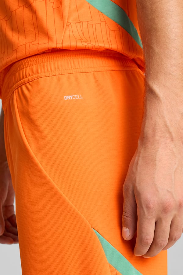 Ivory Coast 2025 Shorts Men, Rickie Orange-Jade Frost, extralarge