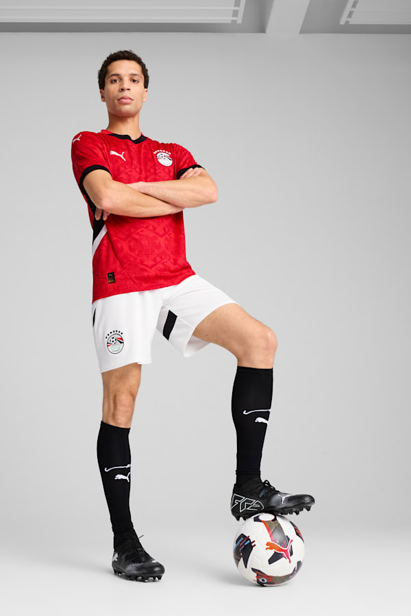 Egypt 2025 Shorts Men, PUMA White-PUMA Black, extralarge