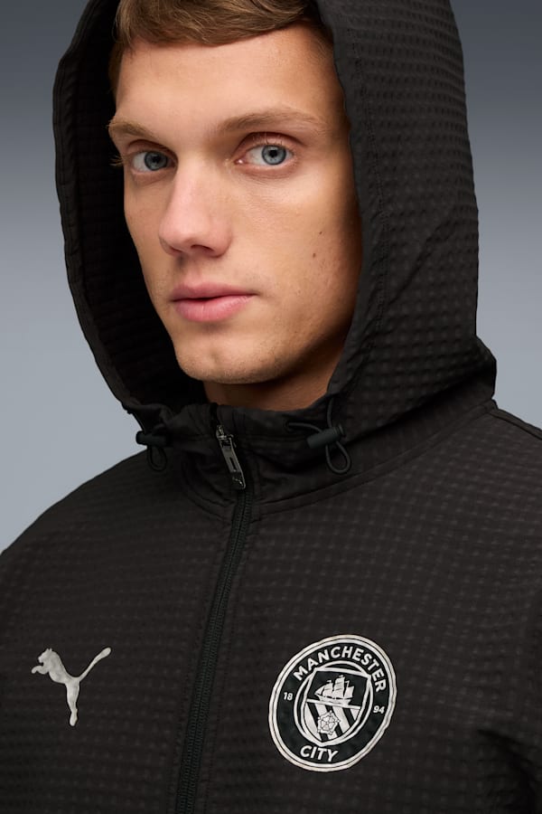 Manchester City Training Softshell Jacket Men, PUMA Black-PUMA Silver, extralarge-GBR