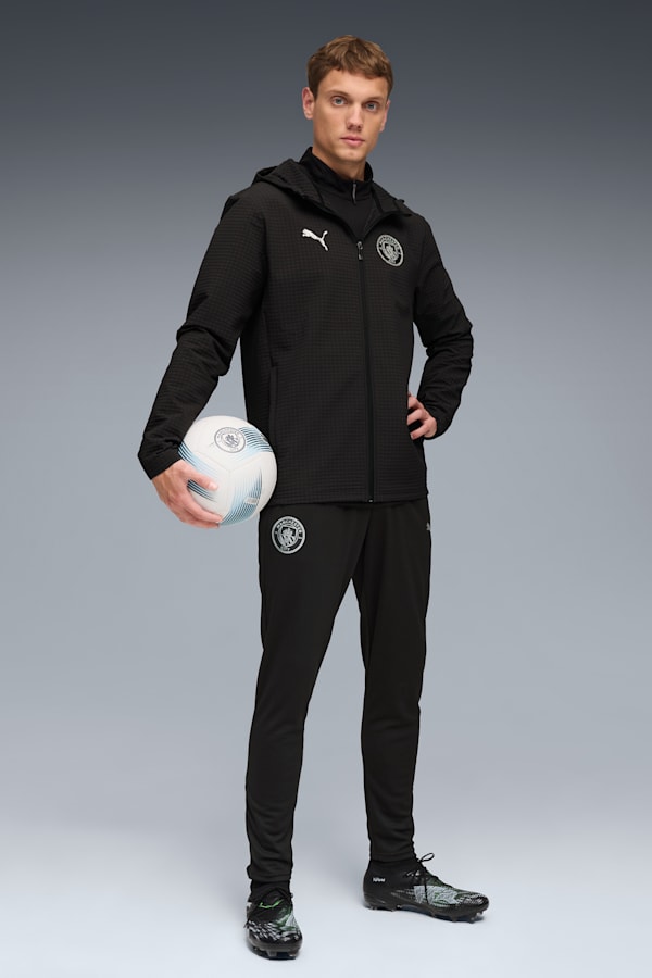 Manchester City Training Softshell Jacket Men, PUMA Black-PUMA Silver, extralarge-GBR