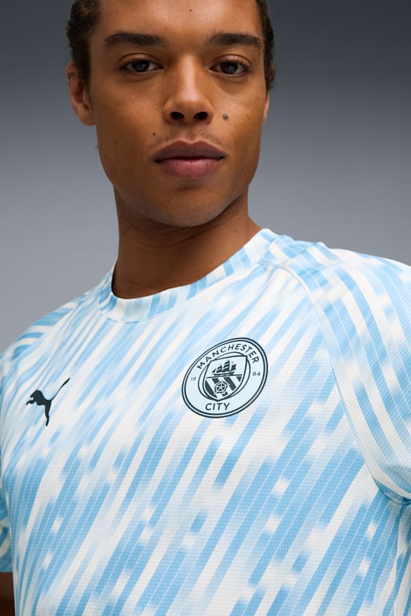 Manchester City Pre-match Jersey Men, Silver Sky, extralarge-GBR