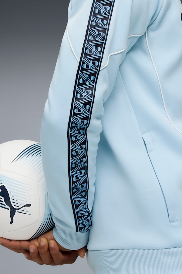 Manchester City KING Anthem Jacket Men, Silver Sky-Deep Navy, extralarge-GBR