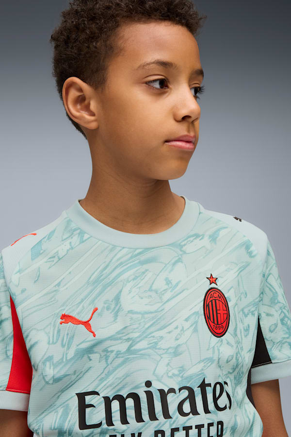 AC Milan 25/26 Goalkeeper Jersey Youth, Modern Mint-For All Time Red, extralarge-GBR