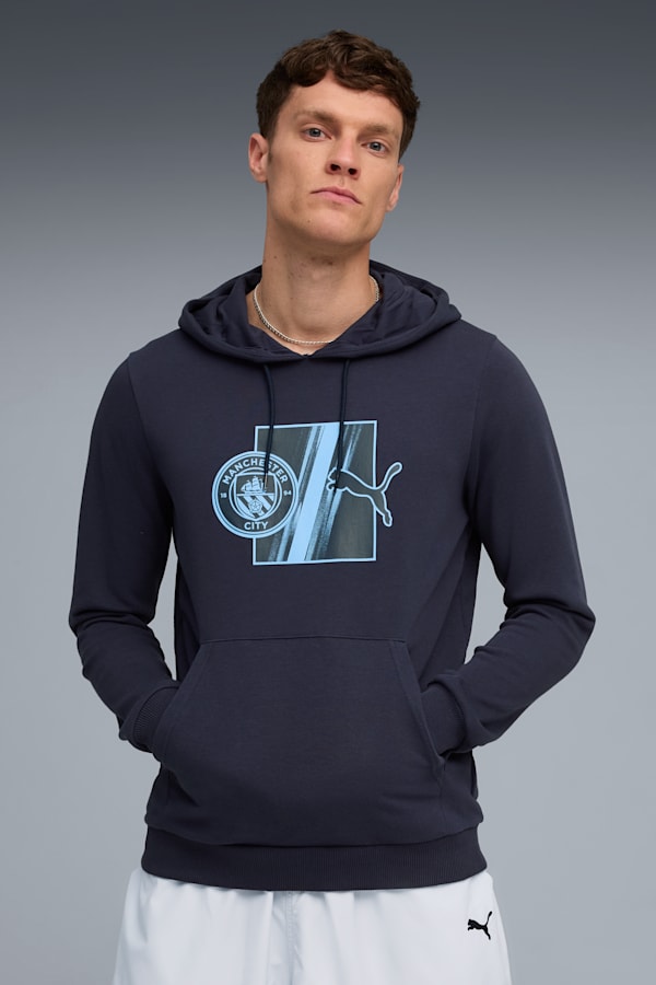 Manchester City FtblCulture Hoodie Men, Deep Navy, extralarge-GBR