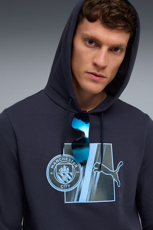 Manchester City FtblCulture Hoodie Men, Deep Navy, extralarge-GBR
