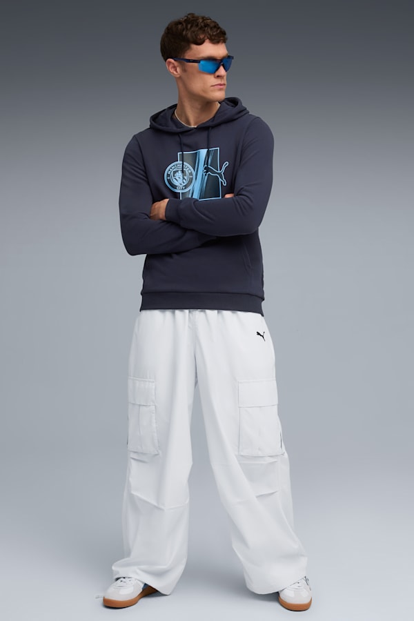 Manchester City FtblCulture Hoodie Men, Deep Navy, extralarge-GBR