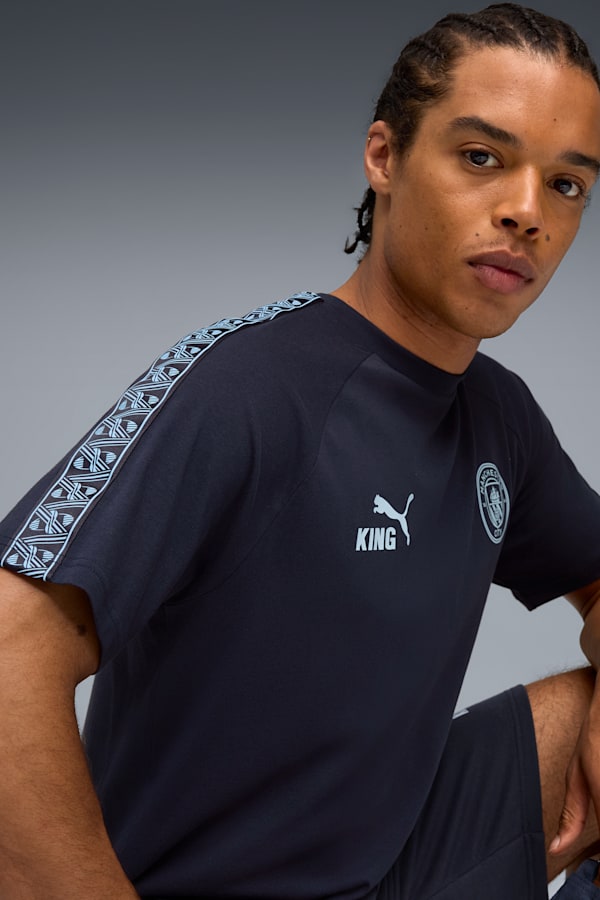 Manchester City KING Tee Men, Deep Navy-Team Light Blue, extralarge-GBR