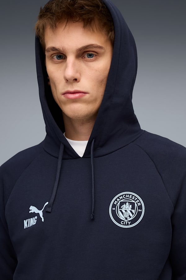 Manchester City KING Hoodie Men, Deep Navy-Team Light Blue, extralarge-GBR