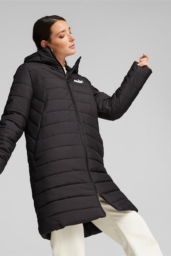 Essentials Padded Coat Women, Puma Black, extralarge