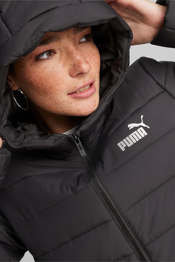 Essentials Padded Coat Women, Puma Black, extralarge