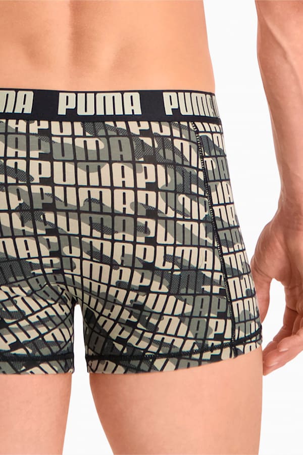 PUMA Men's Camo Boxer 2 pack, sand combo, extralarge-GBR