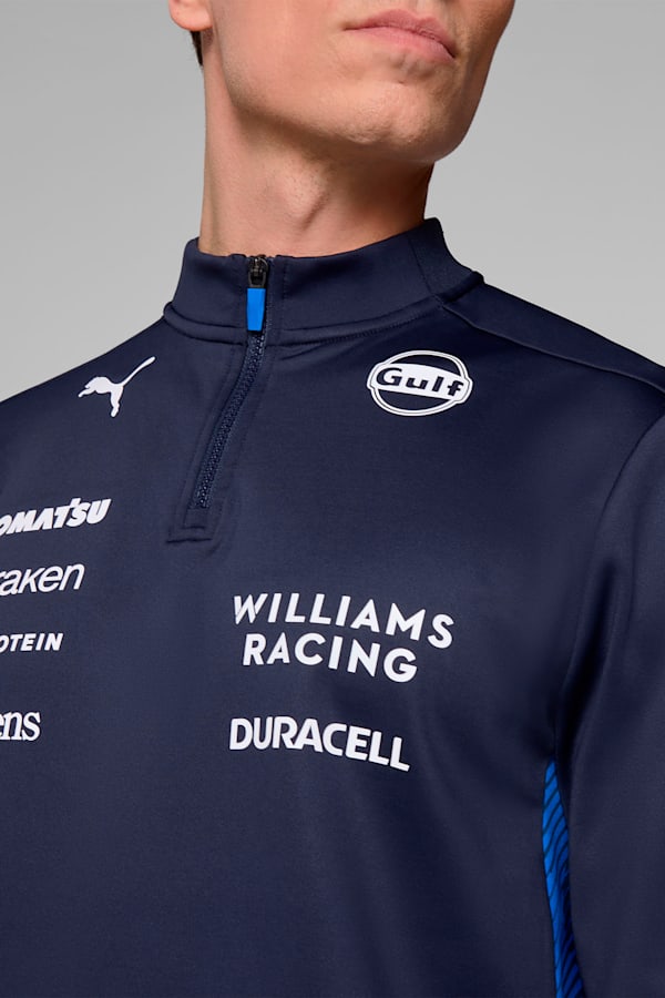 Williams Racing 2025 Replica 1/4 Zip Top Men, NAVY, extralarge-GBR