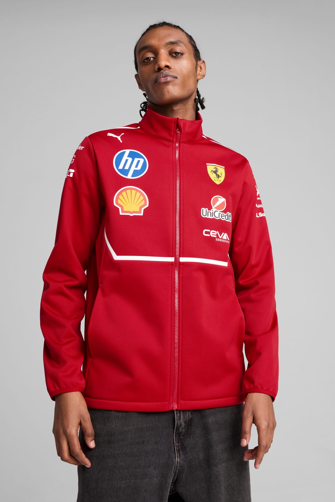 PUMA スクーデリア フェラーリ レース パンツ ブラック 黒 F1