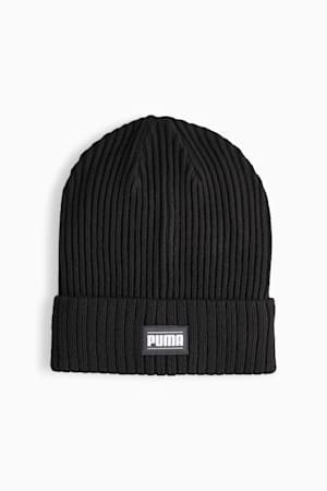 Classic Cuff Ribbed Beanie, Puma Black, extralarge-GBR