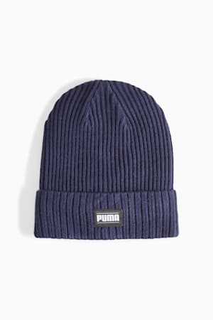 Classic Cuff Ribbed Beanie, PUMA Navy, extralarge-GBR