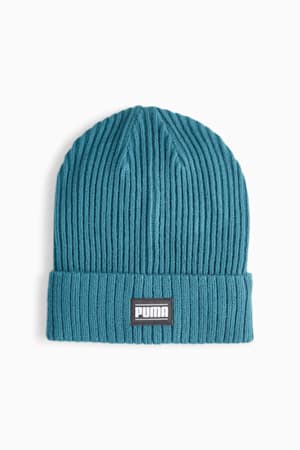 Classic Cuff Ribbed Beanie, Cold Green, extralarge-GBR