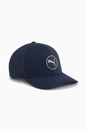 Circle Cat Tech Golf Cap, Deep Navy, extralarge-GBR