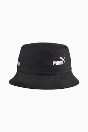 Essentials Logo Bucket Hat, PUMA Black, extralarge-GBR