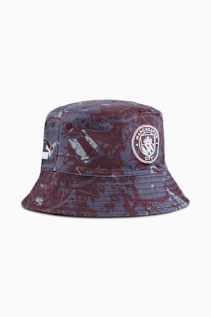 Manchester City ftblESSENTIALS Bucket Hat, Dark Rosette-Galactic Gray, extralarge-GBR