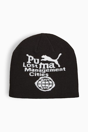 PUMA x LMC Cuffless Beanie, PUMA Black, extralarge-GBR