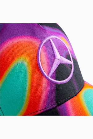 Mercedes-AMG Petronas Formula 1® x Mad Dog Jones Hamilton Baseball Cap, PUMA Black-AOP, extralarge-GBR