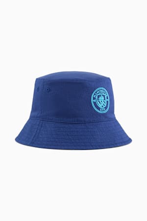 Manchester City ftblNRGY Reversible Bucket Hat, Blazing Blue-Bright Aqua, extralarge-GBR