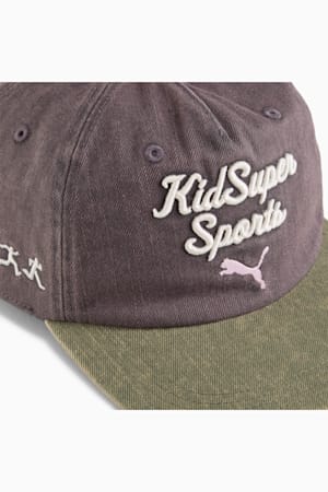 PUMA x KIDSUPER Baseball Cap, Dark Coal, extralarge-GBR