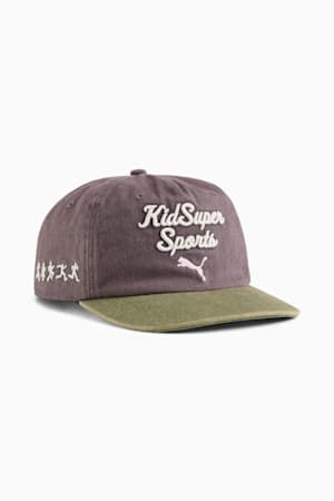 PUMA x KIDSUPER Baseball Cap, Dark Coal, extralarge-GBR