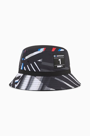 BMW M Motorsport Bucket Hat, PUMA White-AOP, extralarge-GBR