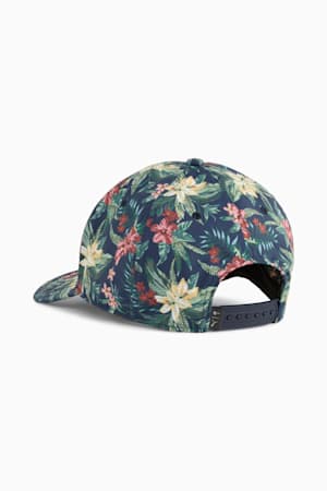 PUMA x PALM TREE CREW Floral Tech Golf Cap Men, Deep Navy, extralarge-GBR
