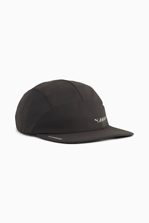Running Packable 5 Panel Cap, PUMA Black, extralarge-GBR