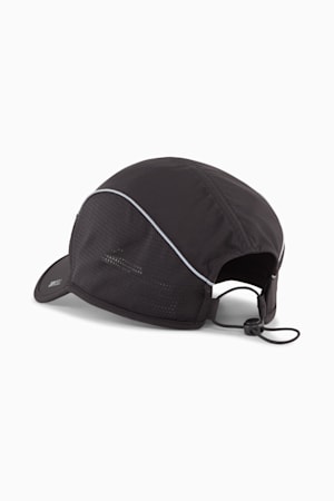 Runner Short Visor 5 Panel Cap, PUMA Black, extralarge-GBR