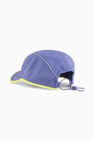 Runner Short Visor 5 Panel Cap, Blue Crystal, extralarge-GBR