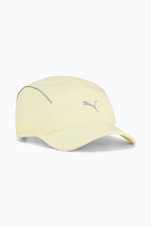 Runner Short Visor 5 Panel Cap, Gold Moon, extralarge-GBR