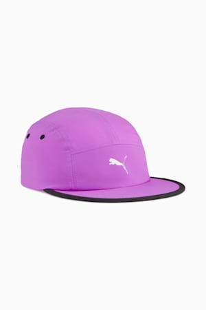 Essentials Running 5 Panel Cap, Wild Berry, extralarge-GBR