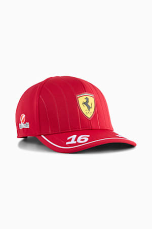 Scuderia Ferrari HP Leclerc Baseball Cap, Dark Cherry, extralarge-GBR