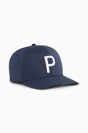 Heritage P Tech Golf Cap Men, Deep Navy-White Glow, extralarge-GBR