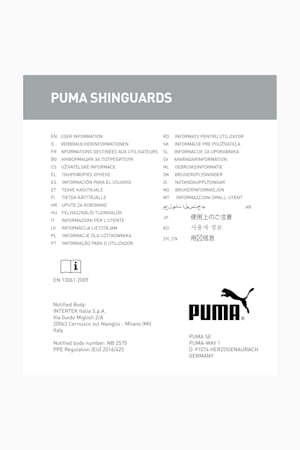 ULTRA Flex Football Sleeves Shinguards, PUMA Black-PUMA Silver, extralarge-GBR