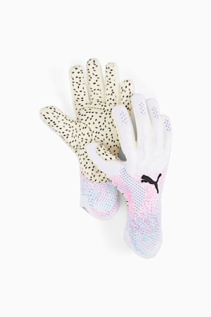 FUTURE Ultimate NC Goalkeeper Gloves, PUMA White-Poison Pink-PUMA Black, extralarge-GBR