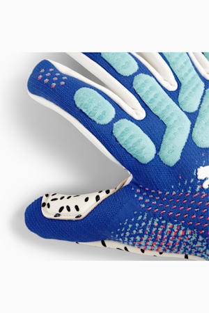 FUTURE Ultimate NC Goalkeeper Gloves, Bluemazing-Sunset Glow-Electric Peppermint, extralarge-GBR