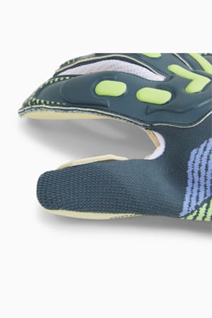 FUTURE Pro Hybrid Goalkeeper Gloves, Gray Skies-Fizzy Apple, extralarge-GBR