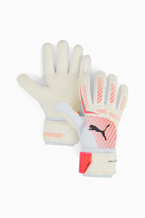 ULTRA PRO NC Goalkeeper Gloves, PUMA White-Glowing Red-PUMA Black, extralarge-GBR