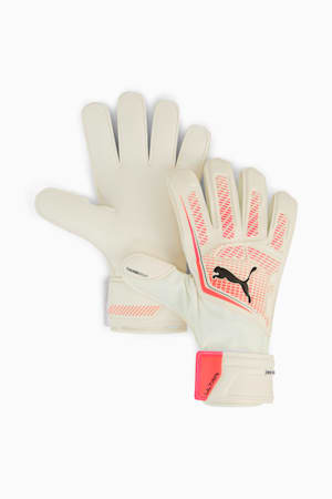 ULTRA MATCH RC Goalkeeper Gloves, PUMA White-Glowing Red-PUMA Black, extralarge-GBR