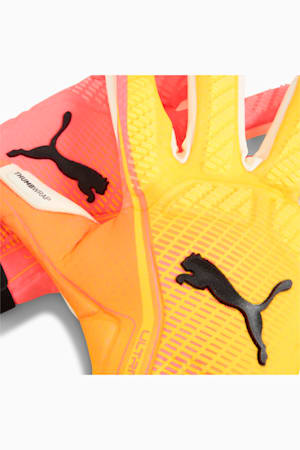 ULTRA ULTIMATE TRICKS Hybrid Goalkeeper Gloves, Sunset Glow-Sun Stream, extralarge-GBR