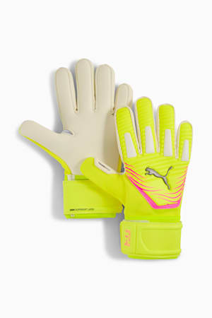 FUTURE Match NC Football Goalkeeper Gloves, Yellow Alert-Sun Struck, extralarge-GBR