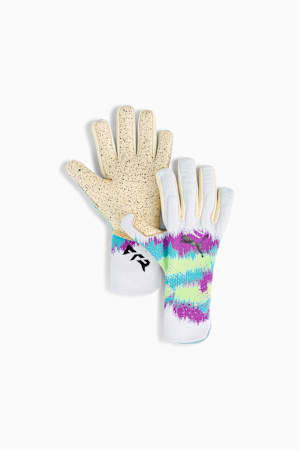 FUTURE Ultimate Goalkeeper Gloves, PUMA White-Pure Magenta-Fizzy Apple, extralarge-GBR