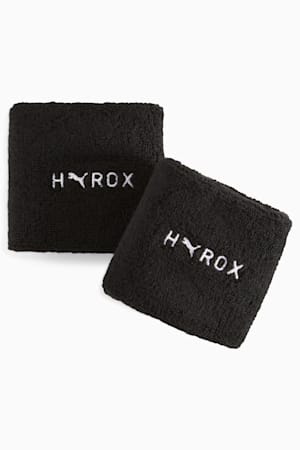 PUMA x HYROX Wristband, PUMA Black, extralarge-GBR