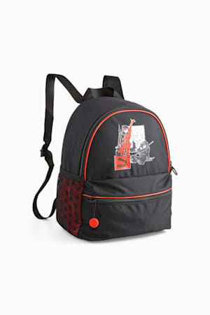 PUMA x MIRACULOUS Youth Backpack, PUMA Black-AOP, extralarge-GBR