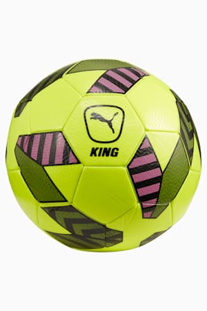 King Football, Electric Lime-PUMA Black-Poison Pink, extralarge-GBR